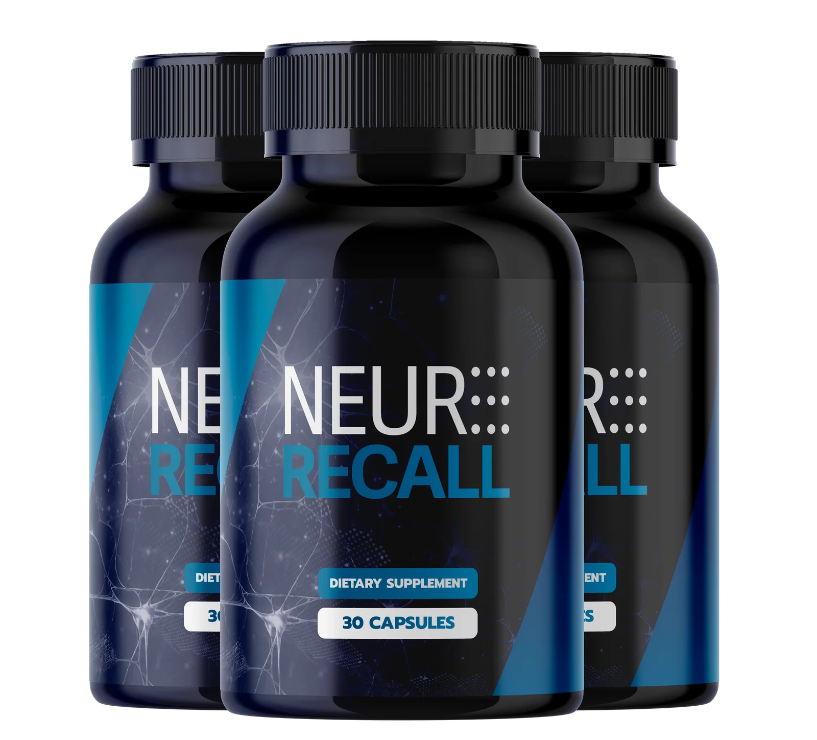 NeuroRecall 3 bottle package