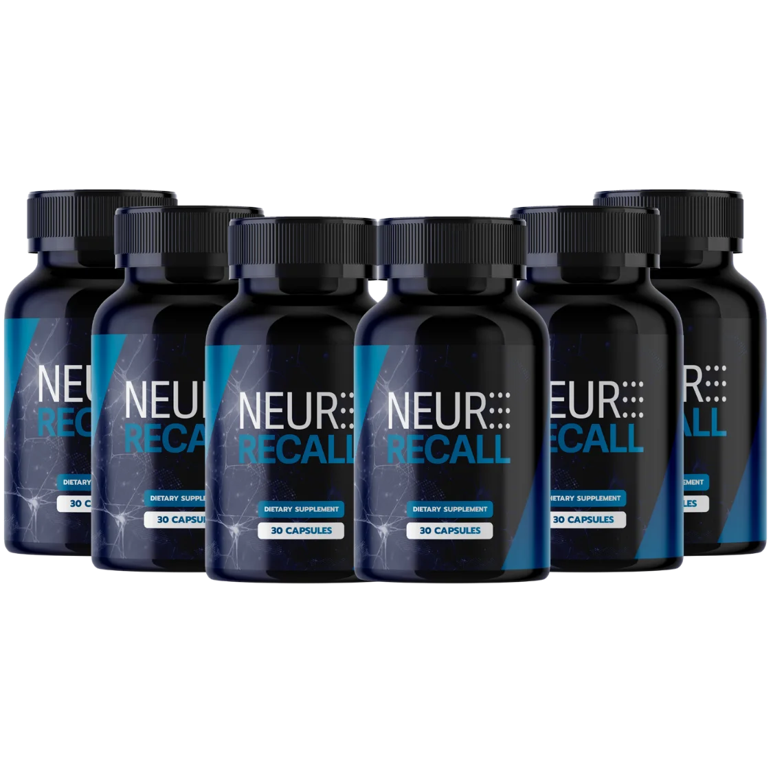 NeuroRecall 6 bottle package